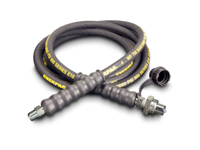 Enerpac HC-9310 High Pressure Hydraulic Hose Assembly 3/8 Hose ID X 3/8 NPTF X CH-604 X 10 FT Rubber