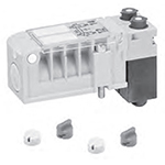 Isys Micro HM Series Double Solenoid 4-way 3-position Valve