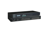 Moxa NPort 5610-16-48V 8 and 16-port RS-232/422/485 rackmount serial device servers