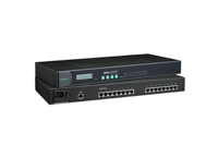Moxa NPort 5650-16-M-SC 8 and 16-port RS-232/422/485 rackmount serial device servers