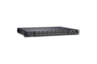 Moxa NPort S9650I-16B-2HV-IRIG-T 8/16-port rugged device server with managed Ethernet switch