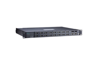 Moxa NPort S9650I-16F-2HV-MSC-T 8/16-port rugged device server with managed Ethernet switch