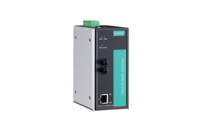 Moxa PTC-101-M-ST-LV IEC 61850-3 and railway Ethernet-to-fiber media converters