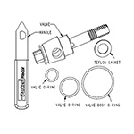 Racor Valve Service Kit - RK15419
