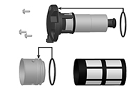 Racor Primer Pump Kit - 12 VDC - RK22933