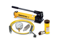 Enerpac SCR-154H Cylinder and Hand Pump Set Single Acting 15 Ton Steel Series SC