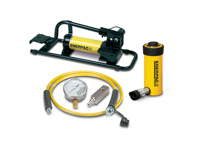 Enerpac SCR-156FP Cylinder and Foot Pump Set Single Acting 15 Ton Steel Series SC