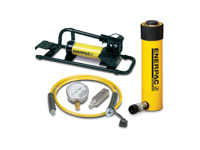 Enerpac SCR-252FP Cylinder and Foot Pump Set Single Acting 25 Ton Steel Series SC
