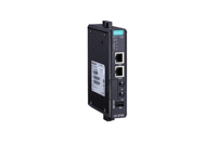 Moxa UC-8131-LX Arm-based wireless-enabled DIN-rail industrial computer with 2 serial ports and 2 LAN ports