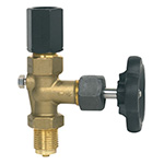 Wika 9090169 Model 910.11 Shut-off Valve Form A LH/RH Union Male DIN 16270 G1/2B Brass PN 250 BAR