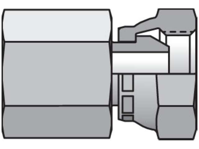 0207-12-12-SS Pipe Swivel Straight 0207