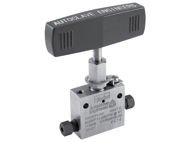 10V6071-GY Autoclave Engineers Low Pressure Needle Valve - 10V