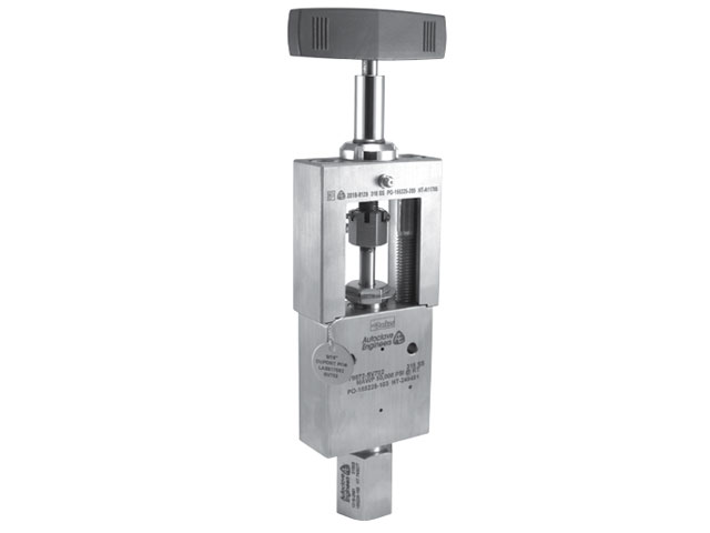 Autoclave Engineers High Pressure Yoke Needle Valve - 43Y