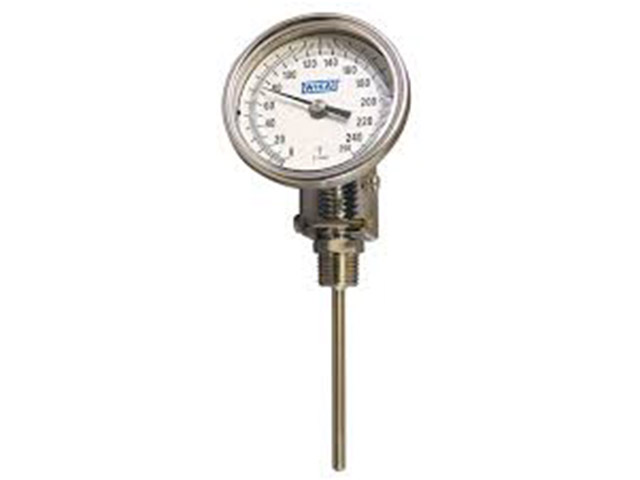 32025D006G4 Wika 32025D006G4 Bimetal Process Grade Thermometer Model TI.32 3 Inch Dial 0/250° F & -20/120° C 1/2 NPT Adjustable Angle Stainless Steel Case