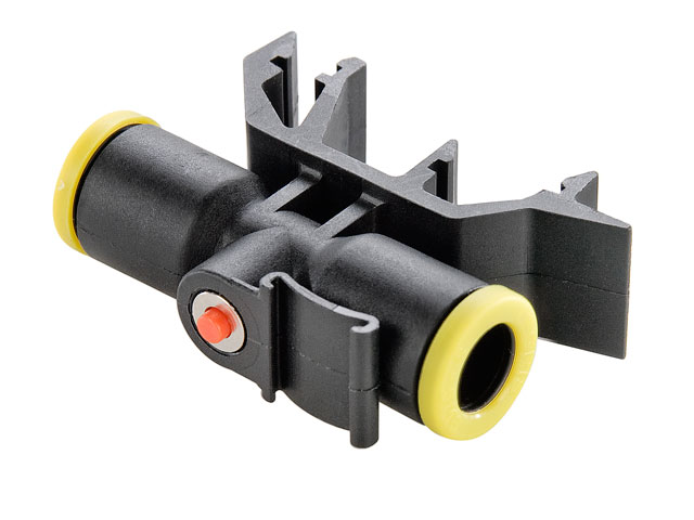 Parker Union Connector for 2 Tubes - Metric Push-to-Connect Fitting Prestolok Composite 32PLPRC
