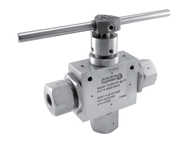 Autoclave Engineers 3-Way Ball Valve - 3B8