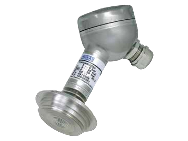 Wika 50907484 Flush Diaphragm Pressure Transmitter Model S-11 4-20MA, 2-wire G1B Flush X 1/2 NPT Male with 5 FT Cable Stainless Steel