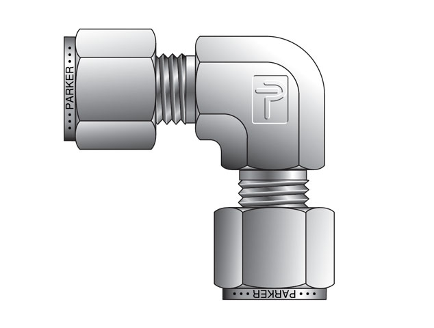 5EE5-316 A-LOK Inch Tube Union Elbow - EE