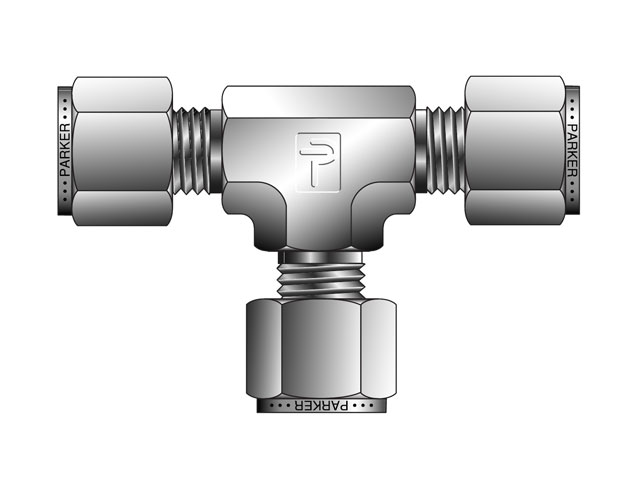 A-LOK Inch Tube Union Tee - ET