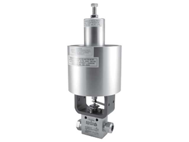 30VM9872-O2S Autoclave Engineers High Pressure Needle Valve with Piston Style Pneumatic Operated Actuator - 30VM