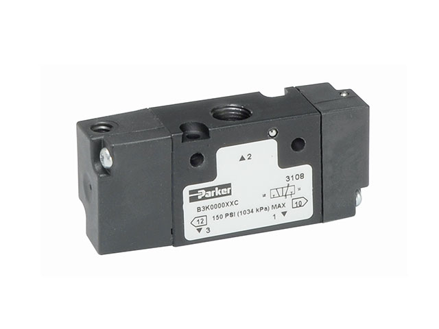 B884000XXA B Series Double Air Piloted 4-way 3-position Valve