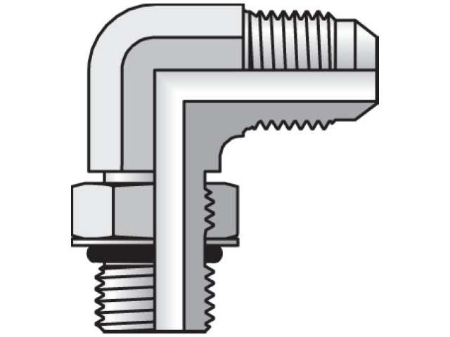 16 C5OX-S V0894 Triple-Lok 37° 90° Elbow C5OX