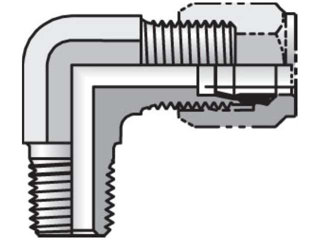 16 CBU-SS Ferulok 90° Elbow CBU