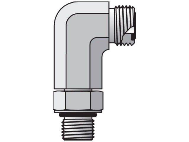 6 CC5OLO-S Seal-Lok ORFS 90° Elbow CC5OLO