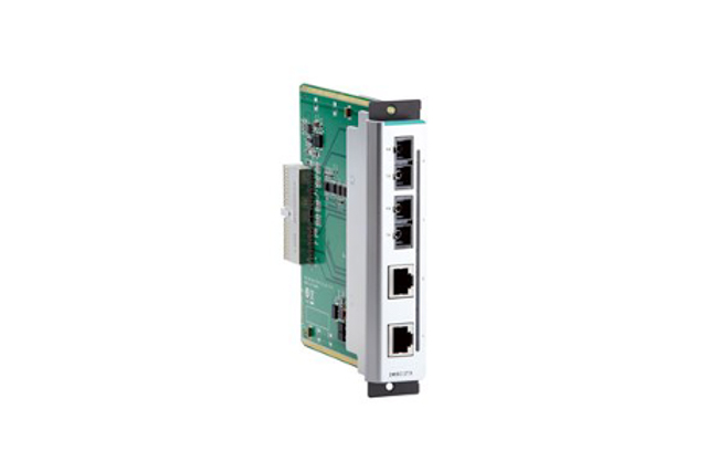 Moxa CM-600-2MSC/2TX 4-port Fast Ethernet interface modules for the EDS-600 Series