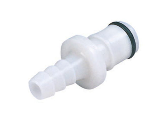 CPC Colder Products 40900 APC22004 NSF 1/4 Hose Barb Non-Valved In-Line Coupling Insert