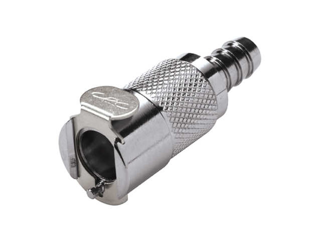 LCD17005 CPC Colder Products LCD17005 5/16 Hose Barb Valved In-Line Coupling Body