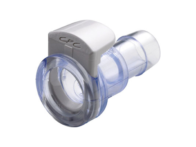 MPC17004T03 CPC Colder Products MPC17004T03 1/4 Hose Barb Non-Valved In-Line Coupling Body