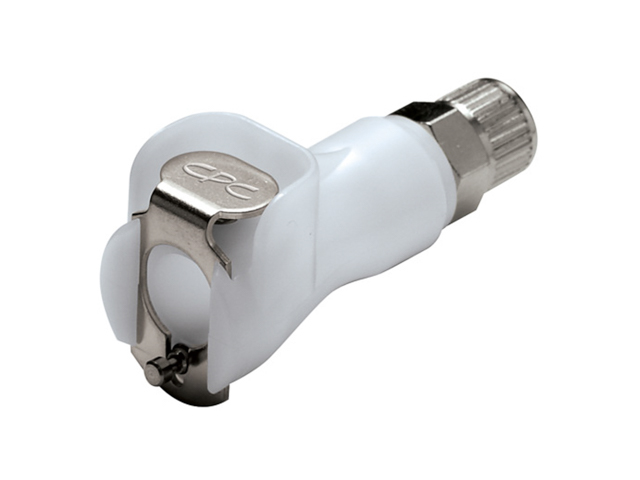 CPC Colder Products PMCD1304 1/4 PTF Valved In-Line Coupling Body