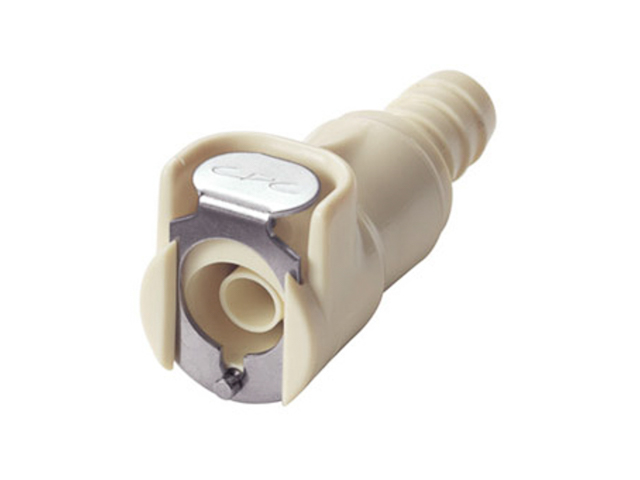 CPC Colder Products PS1700612 3/8 Hose Barb Non-Valved In-Line Coupling Body