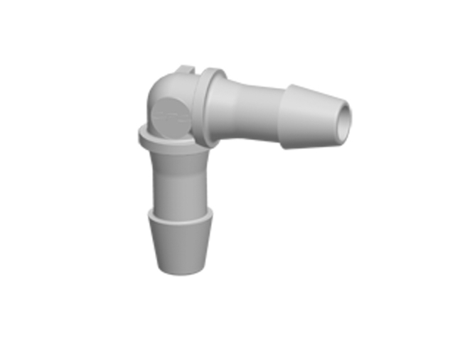 HE6 CPC Colder Products HE6 Elbow Fitting 3/16 HB X 3/16 HB Natural Polypropylene