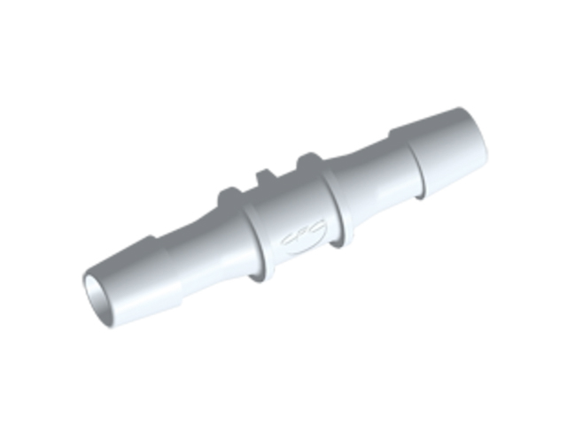 HS1270 CPC Colder Products HS1270 Straight Fitting 3/8 HB X 3/8 HB Natural PVDF