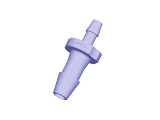 HSR5391 CPC Colder Products HSR5391 Straight Reducer Fitting 5/32 HB X 3/32 HB Purple Tint Polycarbonate