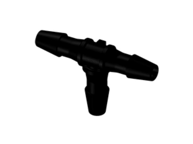HT431 HT431 CPC Colder Products HT431 Tee Fitting 1/8 HB X 1/8 HB X 1/8 HB Black Nylon