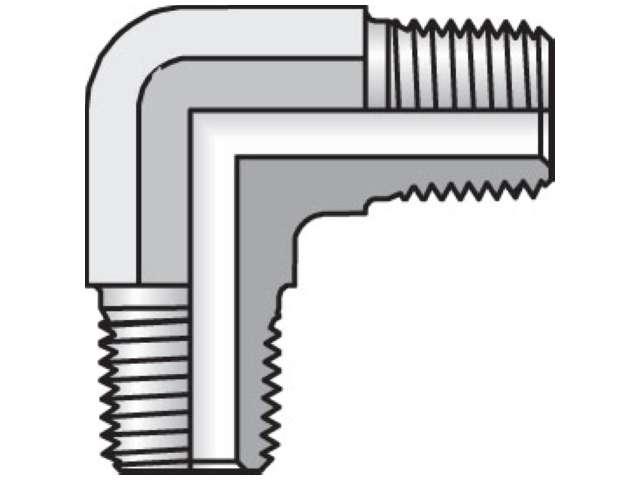 1 1/4 CR-S Pipe & Port 90° Elbow CR