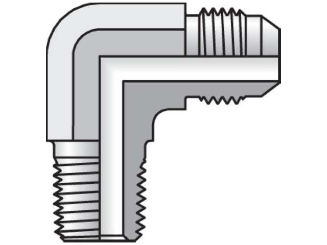 6-6 CTX-B Triple-Lok 37° 90° Elbow CTX