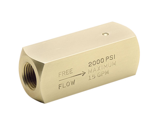 C1200S Colorflow Check Valve - NPT