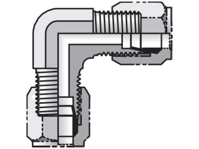 6 EBU-SS Ferulok 90° Elbow EBU