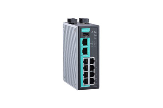 EDR-810-2GSFP Moxa EDR-810-2GSFP 8+2G multiport industrial secure router with switch/firewall/NAT/VPN