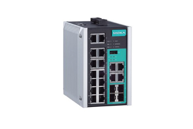 Moxa EDS-518E-4GTXSFP-T 14+4G-port Gigabit managed Ethernet switches