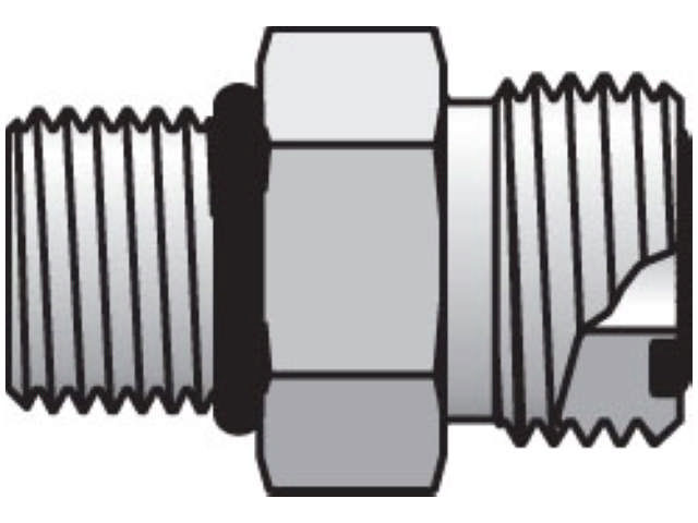 4 F5OLO-SS Seal-Lok ORFS Straight F5OLO