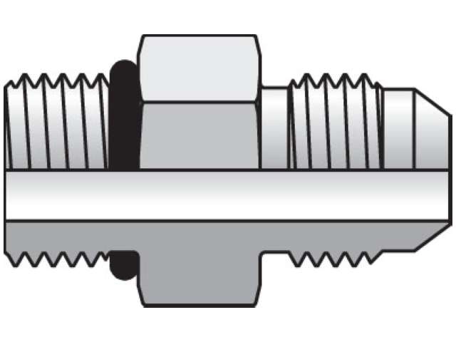 6-8 F5OX-SS Triple-Lok 37° Straight F5OX