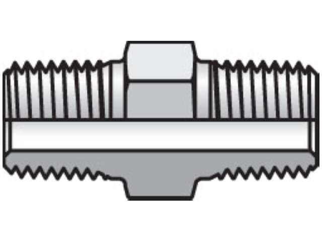 1 X 3/4 FF-SS Pipe & Port Nipple FF