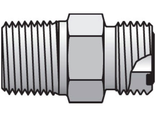 4-6 FLO-SS Seal-Lok ORFS Straight FLO