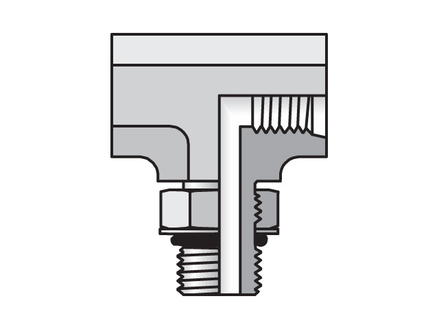 10 G5G5JAO-S Pipe & Port Tee G5G5JAO