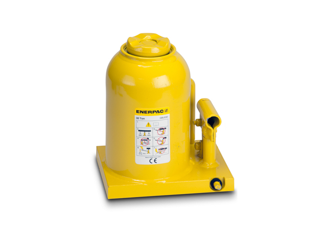 GBJ-030 Enerpac GBJ-030 Standard Industrial Bottle Jack 30 Ton Steel Series GBJ